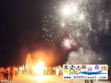 北戴河煙花篝火晚會(huì)