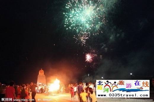 北戴河煙花篝火晚會(huì)