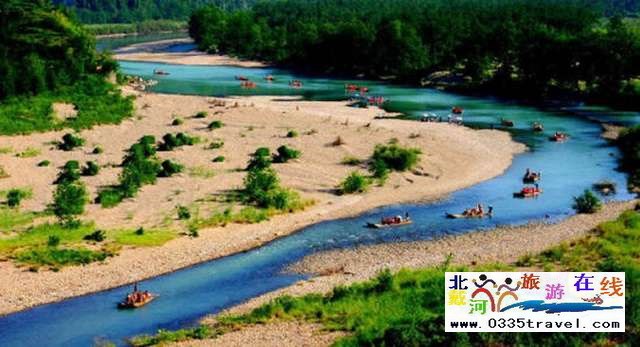 東戴河永安峽谷漂流