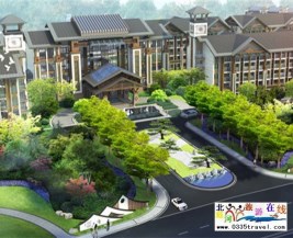 [秦皇島] 北戴河健康谷榮逸酒店-特色親子主題房+自助早餐+暢享無邊泳池+免費擺渡車服務(wù)，樂享親子歡樂時光