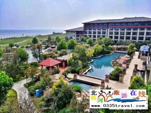 北戴河阿爾卡迪亞酒店院子