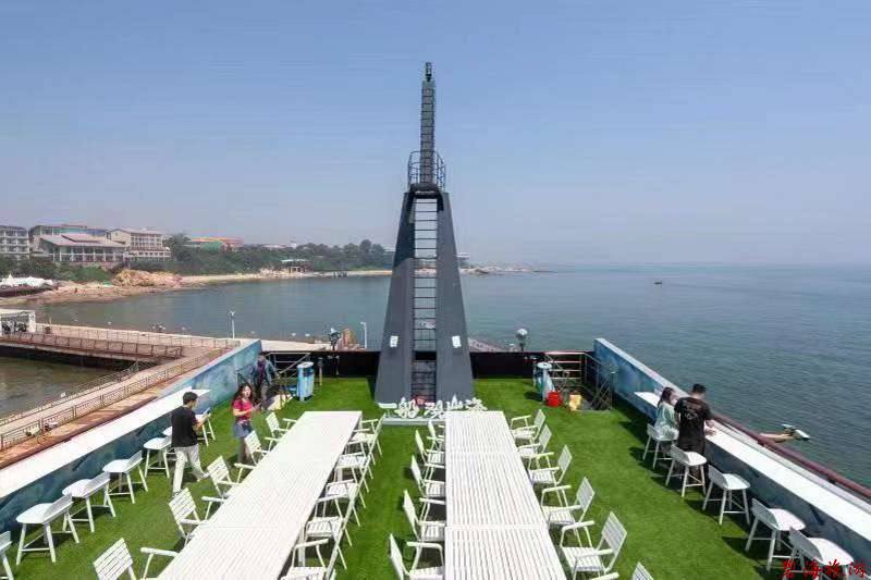 秦皇島北戴河浪淘沙長城號公主號尋仙號求仙號游船